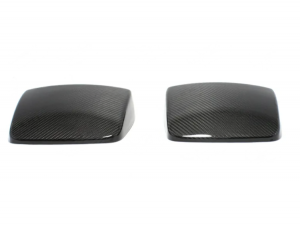 Mercedes Benz SLK Rear Head Seat Cover - Carbon Fiber - R172